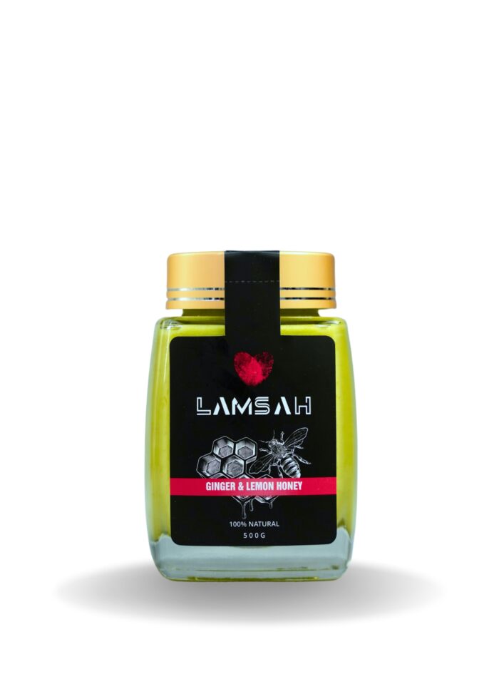 HONEY WITH GINGER & LEMON
