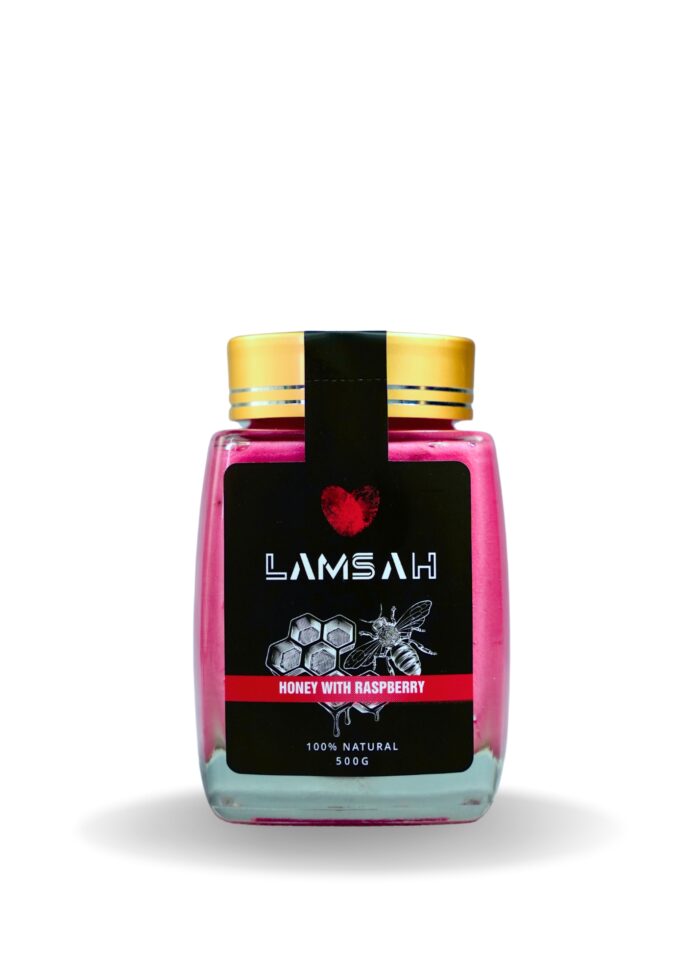 HONEY WITH RASPBERRY